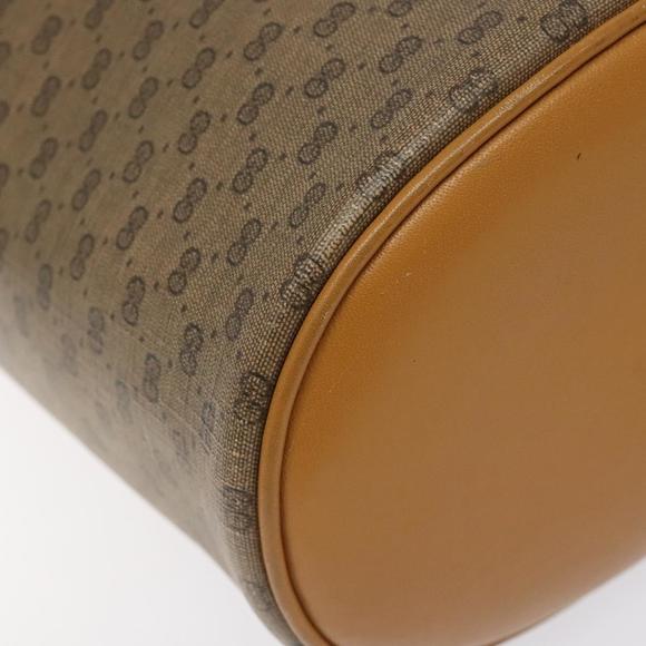 GUCCI Micro GG Supreme Shoulder Bag PVC Beige Gold Auth 126100 - Picture 11 of 16